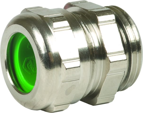 DEHN - Pressacavo M20 in ottone senza messa a terra diretta di schermi D 7-10,5mm KV MS 10.5.