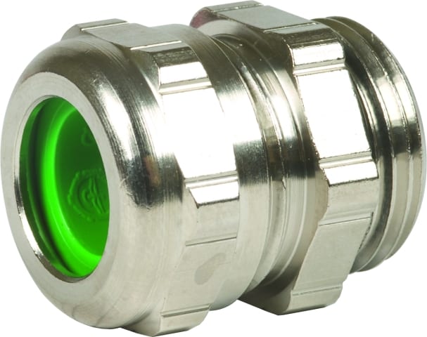 DEHN - Pressacavo M20 in ottone senza messa a terra diretta di schermi D 7-10,5mm KV MS 10.5.