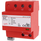 DEHN - Scaricatore combinato DEHNshield per reti trifase TNC, SPD T1+2 3P monoblocco con contatto.