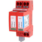 DEHN - Limitatore di sovratensione Tipo 2+3 DEHNguard MP monofase Uc 275V per reti TT+TNS SPD T2 1P+N A CARTUCCE CON AUX PUSHIN.