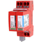DEHN - Limitatore di sovratensione Tipo 2 DEHNguard MP monofase Uc 385V per reti TT+TNS SPD T2 1P+N 385V CON AUX FUSE INT PUSHIN.