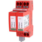 DEHN - Limitatore di sovratensione Tipo 2+3 DEHNguard MP FM monofase Uc 275V per reti TNS SPD T2 2P A CARTUCCE CON AUX PUSHIN.