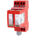DEHN - Limitatore di sovratensione Tipo 2 DEHNguard MP FM monofase Uc 275V per reti TNS SPD T2 2P CON AUX, FUSE INTEGRATO PUSHIN.