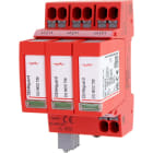 DEHN - Limitatore di sovratensione Tipo 2+3 DEHNguard MP FM 3 poli Uc 600V per reti TNC SPD T2 3P 600V DG MP WE 600 PUSHIN.