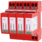 DEHN - Limitatore di sovratensione DEHNguard MP Tipo 2+3 4 poli Uc 275V TN-S SPD T2 2P A CARTUCCE PUSH-IN.
