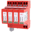 DEHN - Limitatore di sovratensione Tipo 2+3 DEHNguard MP 4 poli Uc 150V per reti TNS SPD T2 4P 150V A CARTUCCE CON AUX PUSHIN.