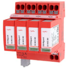 DEHN - Limitatore di sovratensione Tipo 2+3 DEHNguard MP 4 poli Uc 385V per reti TNS SPD 4P 385V A CARTUCCE CON AUX PUSHIN.