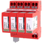 DEHN - Limitatore di sovratensione Tipo 2 DEHNguard MP 4 poli Uc 275V per reti TNS SPD T2 4P FUSE INTEGRATO MORSETTO PUSH-I.