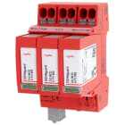 DEHN - Limitatore di sovratensione Tipo 2 per impianti FV fino a 1200V DC, multipolare, senza fusibile, tecnologia pushin.