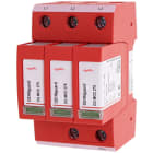 DEHN - Limitatore di sovratensione Tipo 2 per reti trifase TNC con contatto integrato a 275V.