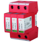 DEHN - Limitatore di sovratensione Tipo 2 DEHNguard M per reti trifase TNC con FM SPD T2 3P 600V CON CONTATTO DG M WE 600.
