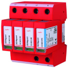 DEHN - Limitatore di sovratensione Tipo 2 DEHNguard M per reti trifase TT e TN con FM SPD T2 3P+N 385V CON CONTATTO DG M TT 38.
