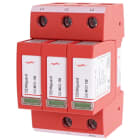 DEHN - Limitatore di sovratensione Tipo 2 per reti trifase TNC con contatto integrato a 150V.