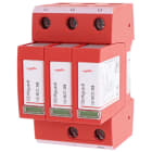 DEHN - Limitatore di sovratensione Tipo 2 per reti trifase TNC con contatto integrato a 385V.