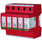 DEHN - SPD tipo 2 DEHNguard M multipolare per impianti fotovoltaici fino a 1000V DC con fusibile interno e 2 MPP.