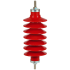 DEHN - Scaricatori di sovratensione DEHNmid proteggono trasformatori e linee da sovratensioni. Involucro in gomma siliconica per esterni, lunga durata con varistori in ossido metallico. SPD MT 33KV DMI 33 10 1 H.