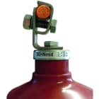 DEHN - Morsetto per conduttore tondo da D = 6 fino a 16 mm KA LS 9.16.