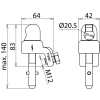 Miniatura Dimensioni prodotto 2