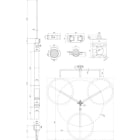 DEHN - Hvilightplus Tripode e Tubo Portante 2,7 - Struttura robusta e versatile per illuminazione efficace.
