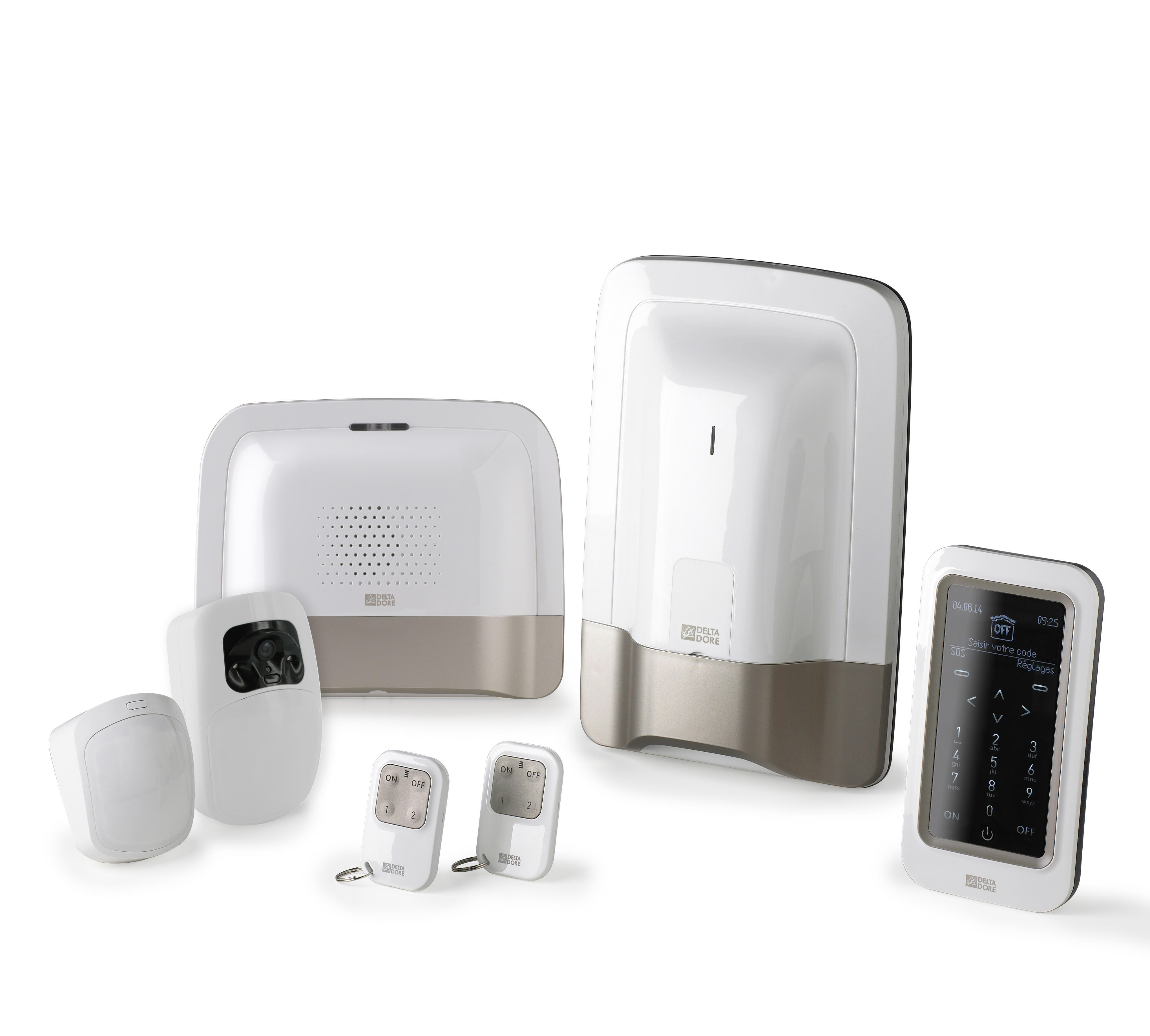 DELTA DORE - Pack Tyxal+ Video allarme VIDEO preconfigurato senza fili smart