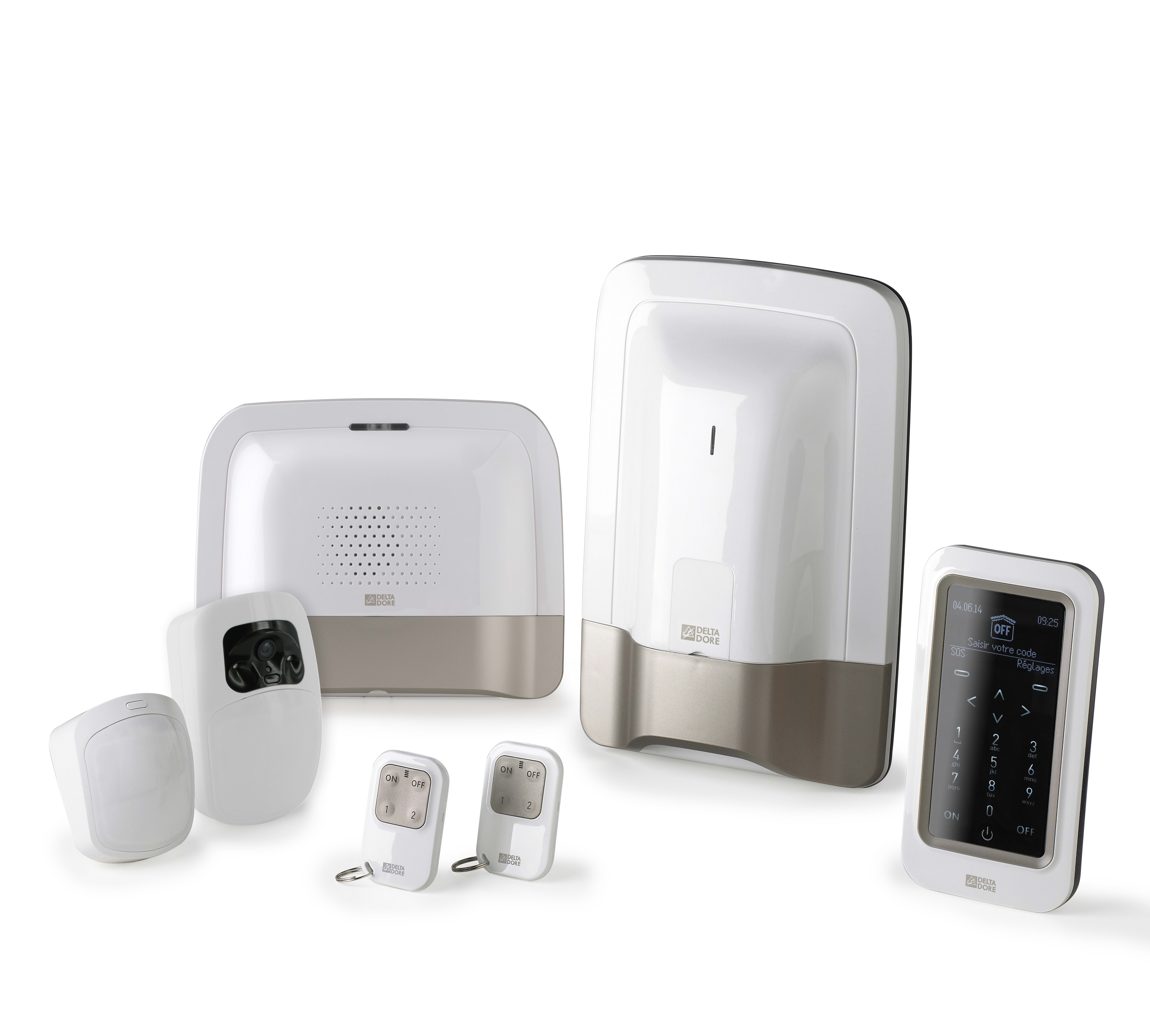 DELTA DORE - Pack Tyxal+ Video allarme VIDEO preconfigurato senza fili smart