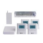 DELTA DORE - Pack composto da 1 DELTA 8000 BT + 4 DELTA TA RF + 1 DELTA 8000 RF +1 TYDOM HOME per regolazione circuiti di acqua calda o climatizzazione canalizzata 6053069