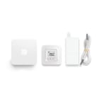 DELTA DORE - Termostato ambiente radio Tybox 5300 per sistema reversibile/non reversibile per impianti mono/multizona + web server Tydom Home per gestione da app