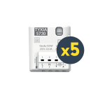 DELTA DORE - Pack composto da 5 ricevitori Tyxia 5730 - 230 V per motori di tapparelle fino a 2 A