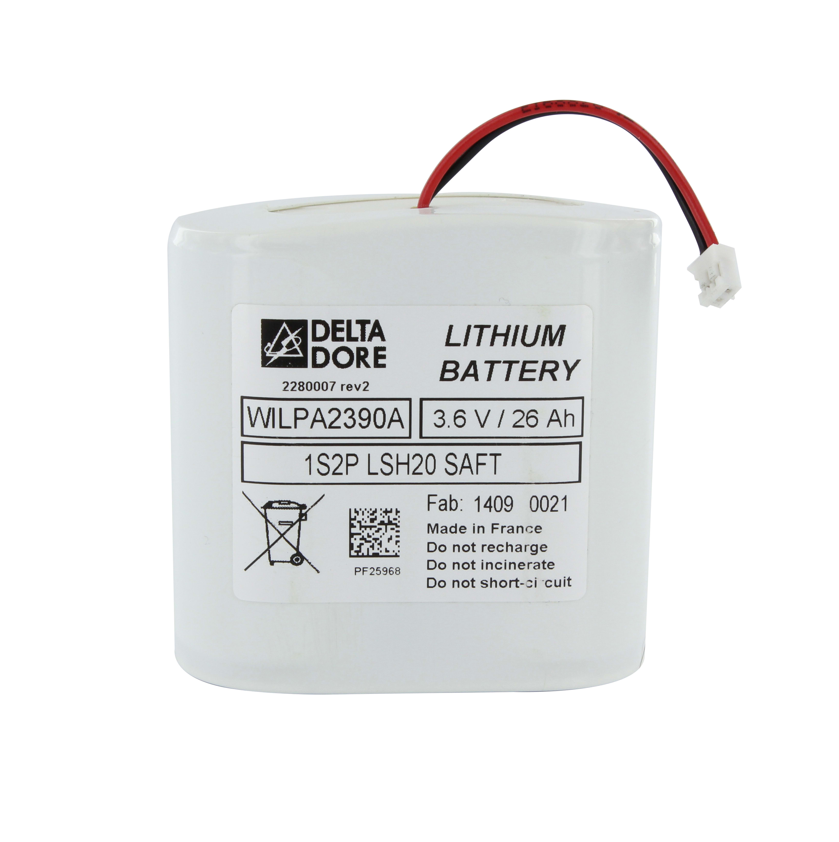 DELTA DORE - Blocco batterie al litio per CS 8000 - SI-SEF 103