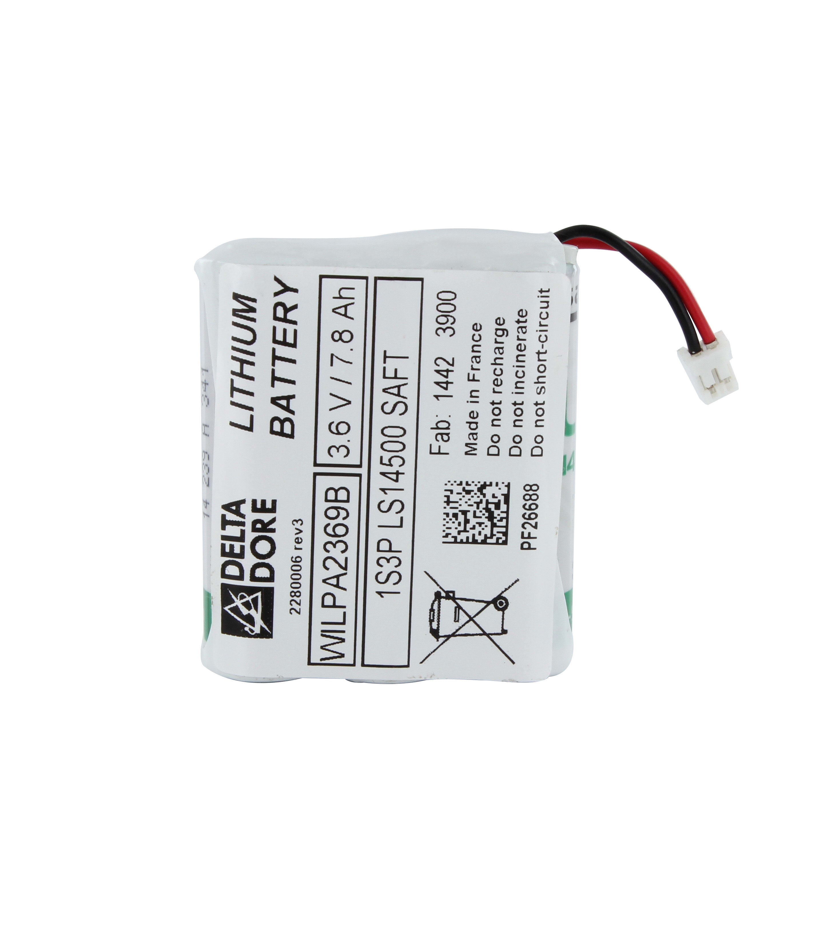 DELTA DORE - Blocco batterie al litio per tastiera touch