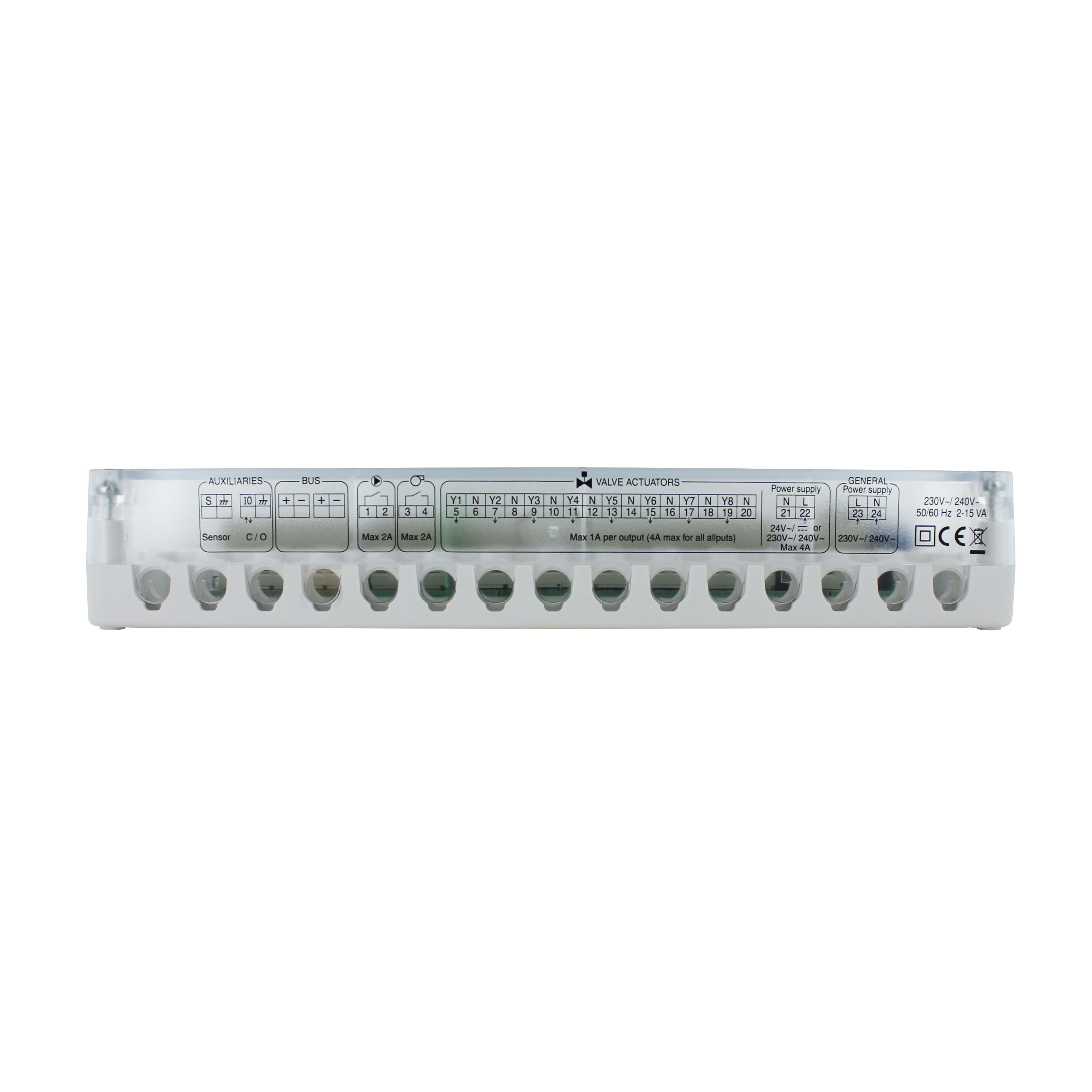 DELTA DORE - Centralina multizona BUS e/o RADIO fino a 16 zone riscaldamento/raffreddamento