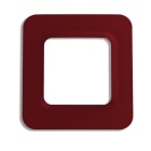 DELTA DORE - Placca per termostato TYBOX 51XX color Rosso Carminio