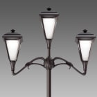 DISANO ILLUMINAZIONE - PALO 1411 H=3965MM RAL7021