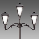 DISANO ILLUMINAZIONE - PALO 1411 H=3965MM RAL7021