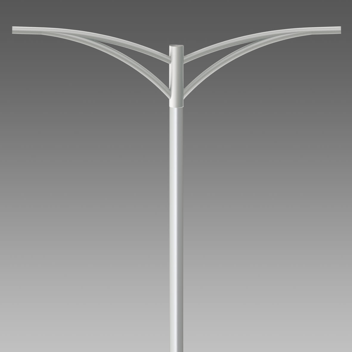 DISANO ILLUMINAZIONE - PALO ALIANTE 1476 H=7500MM GREY9007