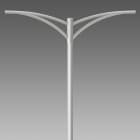 DISANO ILLUMINAZIONE - PALO ALIANTE 1476 H=7500MM GREY9007