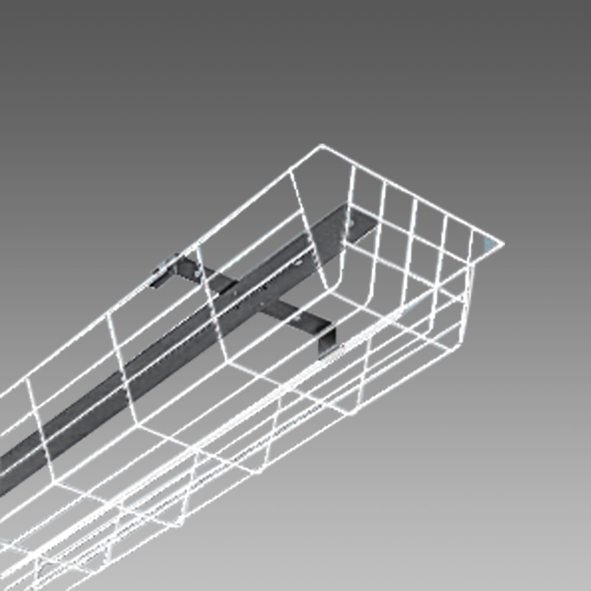 DISANO ILLUMINAZIONE - GABBIA DI PROTEZIONE 975 1X36W BIANCO