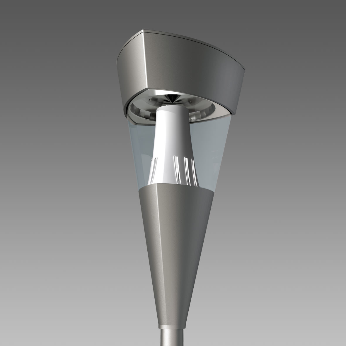 DISANO ILLUMINAZIONE - TORCIA 1513 LED 53W CLD RAL9006