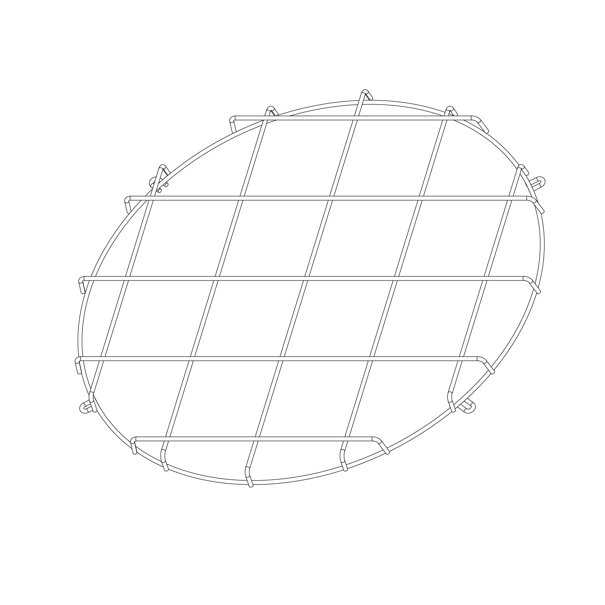 DISANO ILLUMINAZIONE - GABBIA PROTEZIONE ASTRO 16 24LED 24 NERO