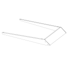 DISANO ILLUMINAZIONE - CONVOGLIATORE CROMO 463 RAL7021
