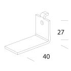 DISANO ILLUMINAZIONE - STAFFA 899 ZINCATO