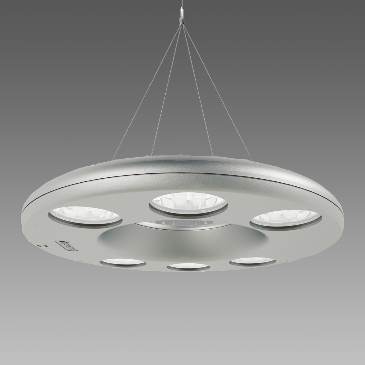 DISANO ILLUMINAZIONE - DISCO4 3333 LED 93W CLD GREY