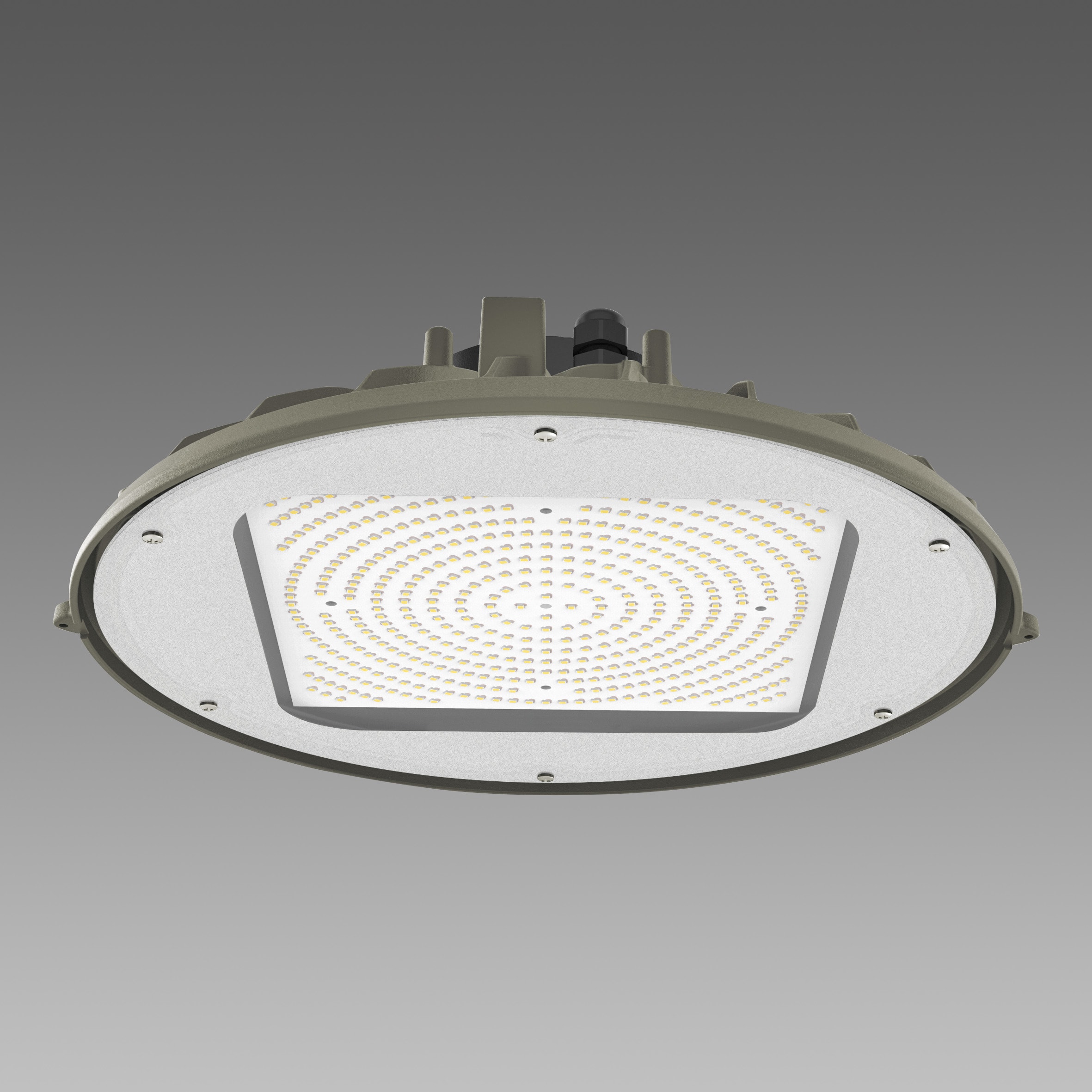 DISANO ILLUMINAZIONE - QUARK 3.7 2880 LED 205W CLD RAL 7021