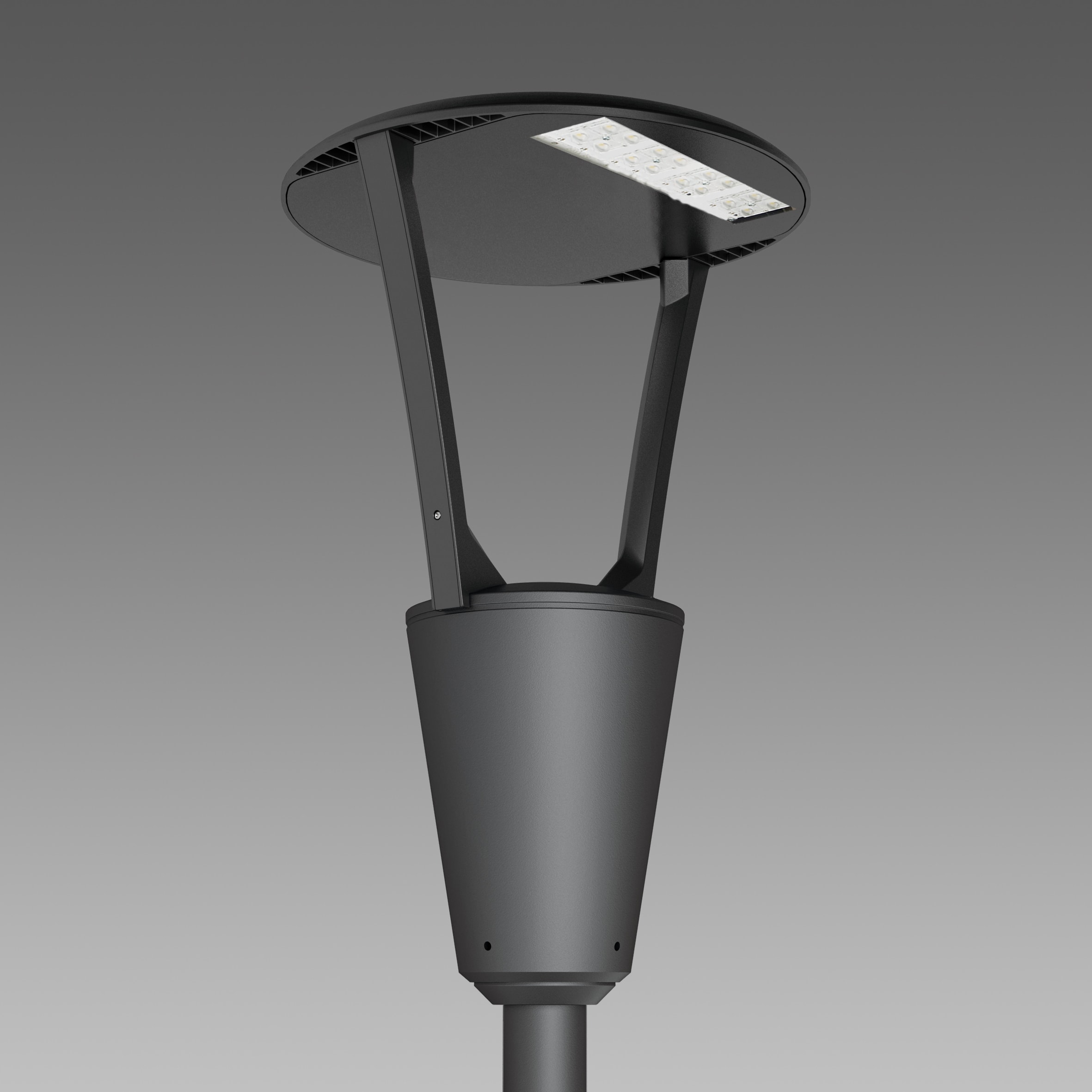 DISANO ILLUMINAZIONE - 3385 LED 23W CLD RAL7021 MV 3000K