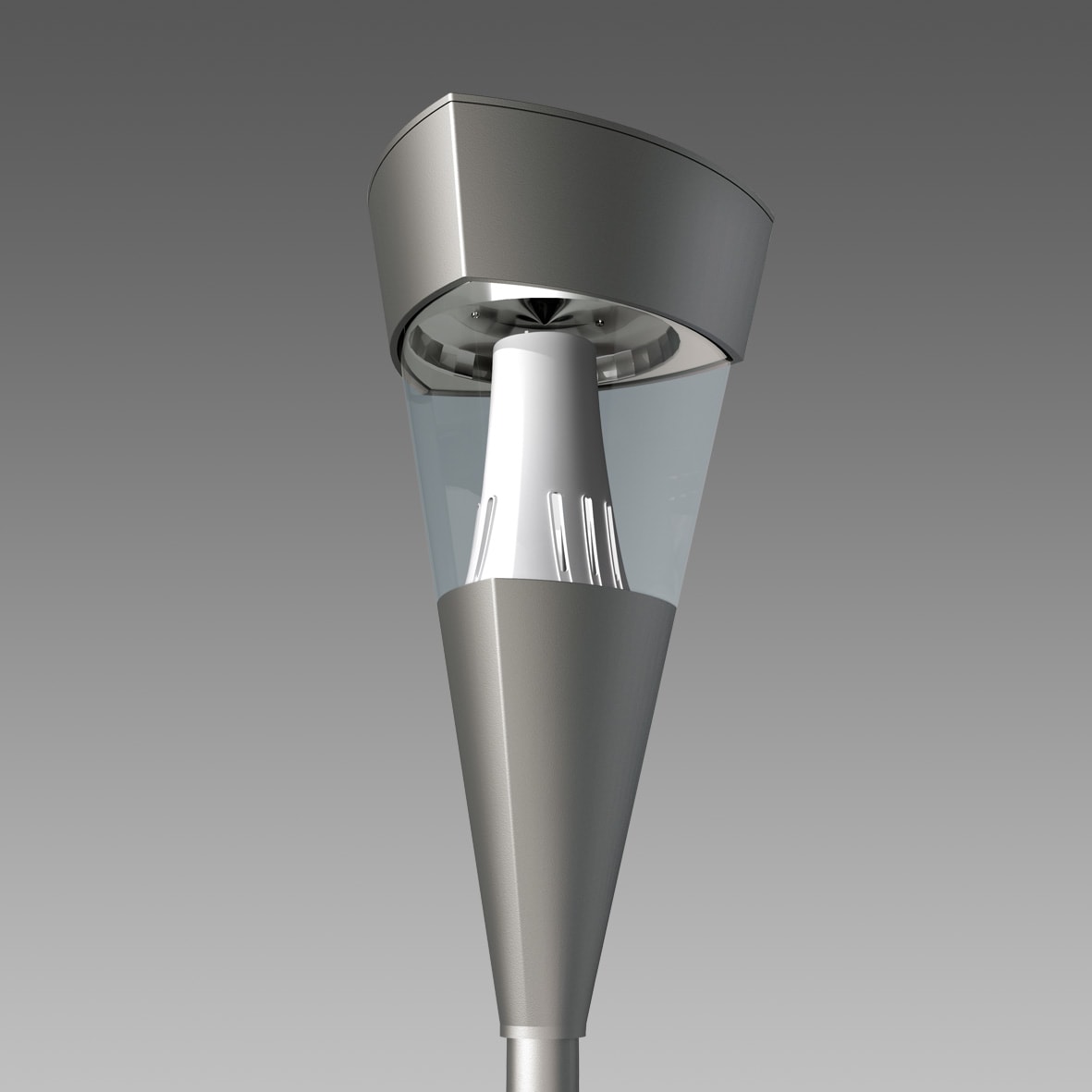 DISANO ILLUMINAZIONE - TORCIA 1513 LED 53W CLD RAL9006