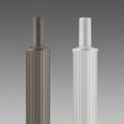 DISANO ILLUMINAZIONE - PALO RIGATO 1509 H=5800MM OSSIDATO