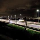 DISANO ILLUMINAZIONE - PALO ACCIAIO C BASE 1417 H=9000MM GRAF
