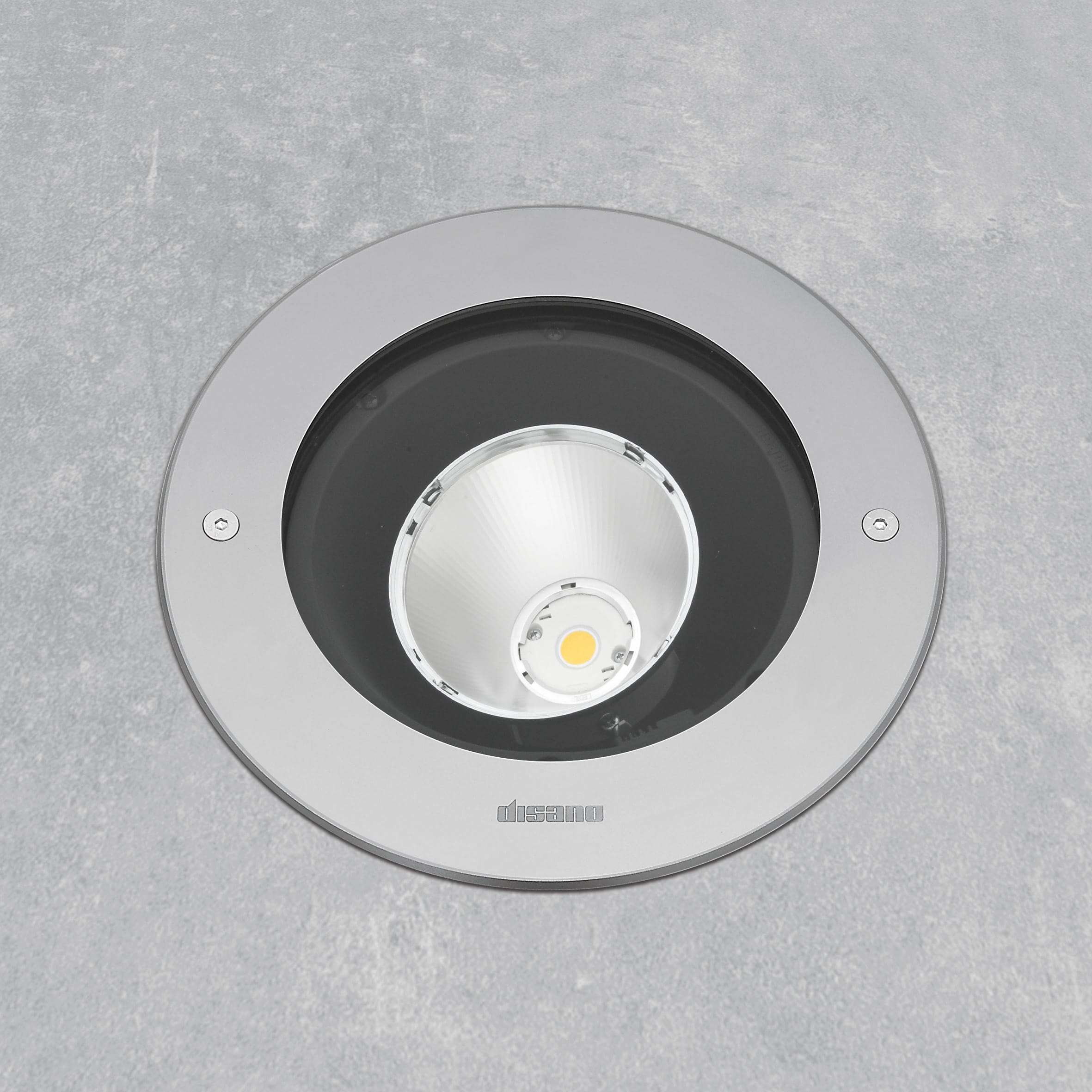 DISANO ILLUMINAZIONE - FLOOR FS 1680 LED 26W CLD INOX LED AMBRA