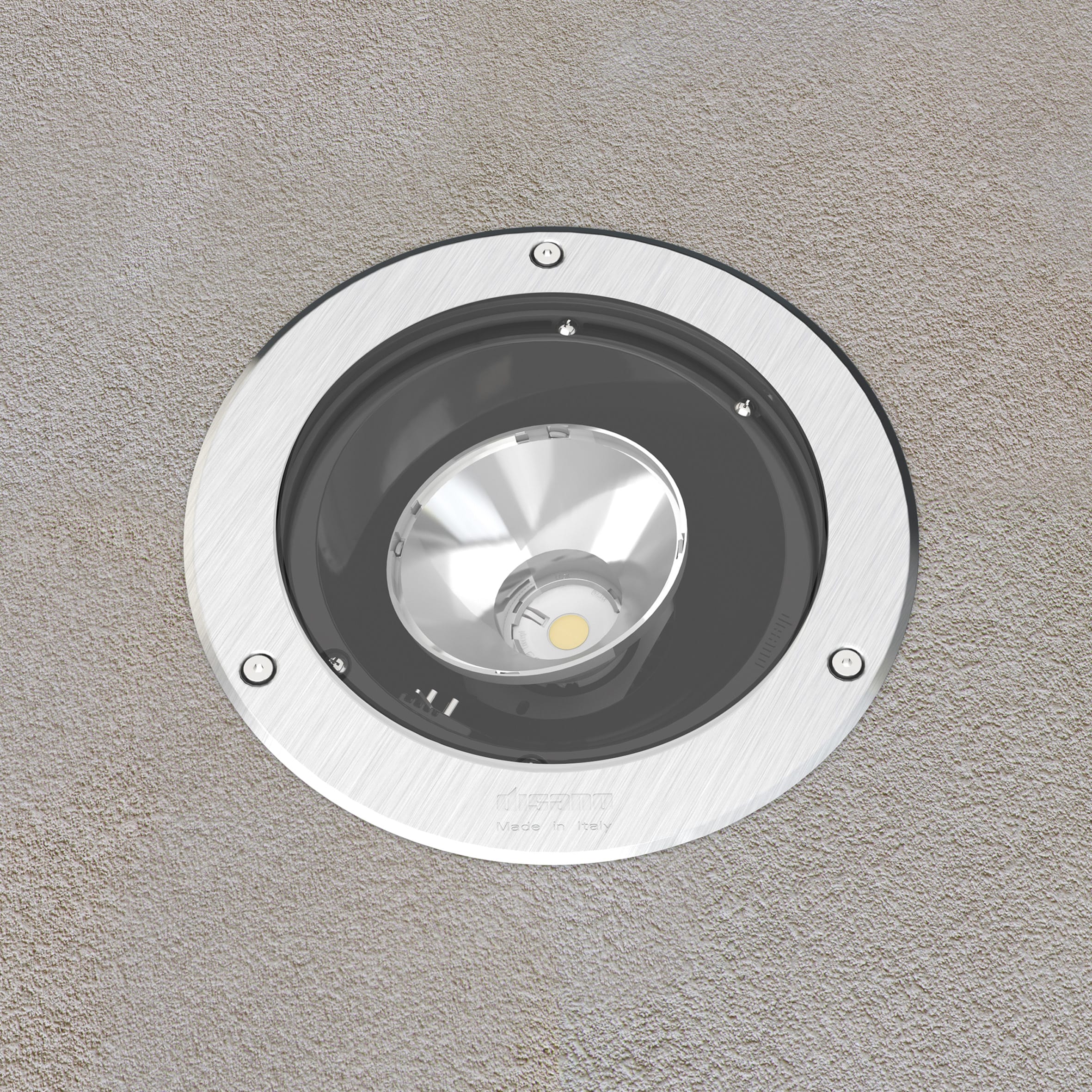 DISANO ILLUMINAZIONE - FLOOR 1687 28W CLD INOXLED AMBRA