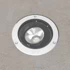 DISANO ILLUMINAZIONE - FLOOR 1687 28W CLD INOXLED AMBRA